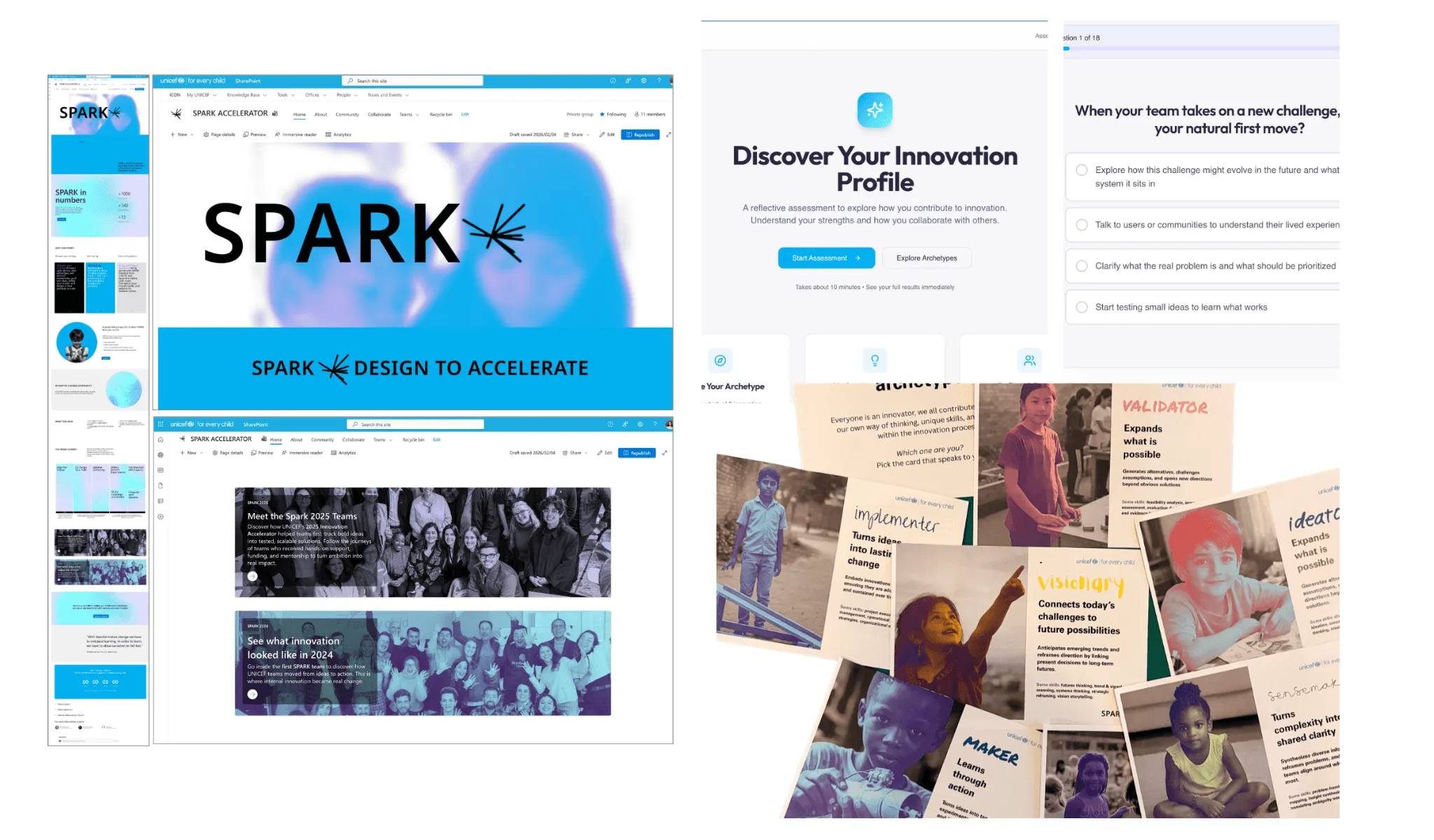 UNICEF SPARK project visual